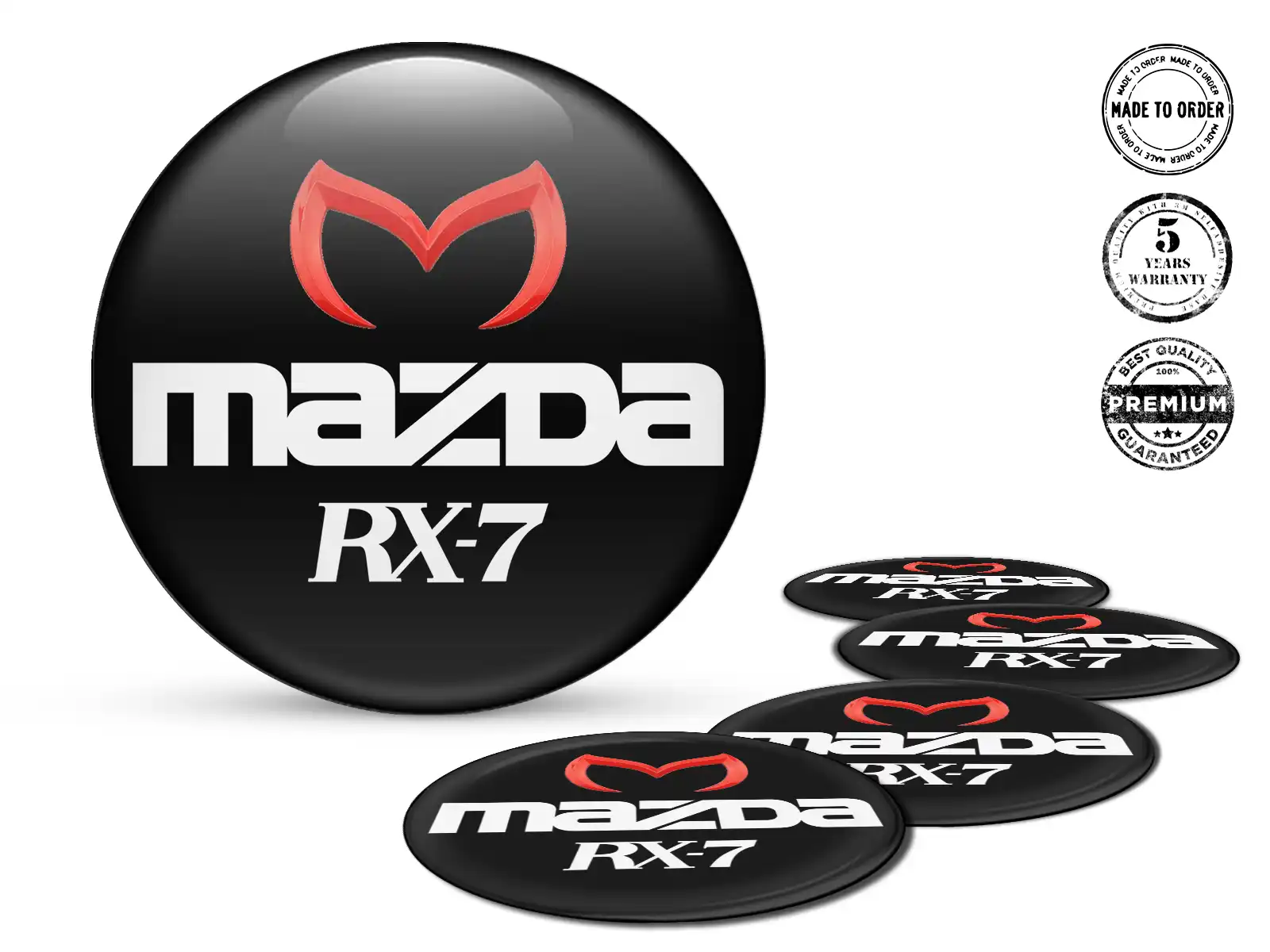 Mazda Calcomanías en Ruedas Estilo Pegatinas Racing